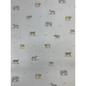 African Animals Wallpaper The Warner Co. STR1690, 20.5 X 11yds